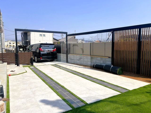 糸島市 ガーデン工事 M様邸