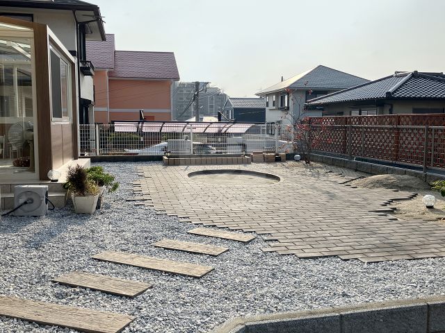 北九州市 ガーデン工事 K様邸