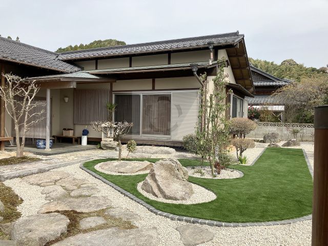 三養基郡 ガーデン工事 K様邸