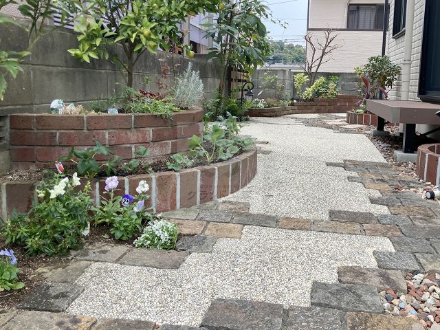 北九州市 ガーデン工事 K様邸