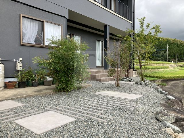 菊池市 ガーデン工事 M様邸