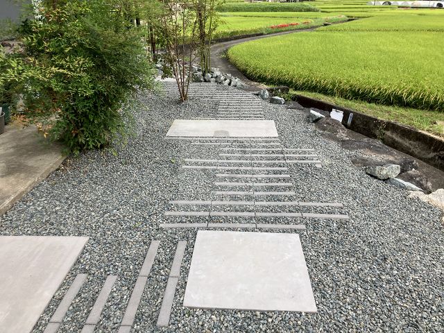 菊池市 ガーデン工事 M様邸