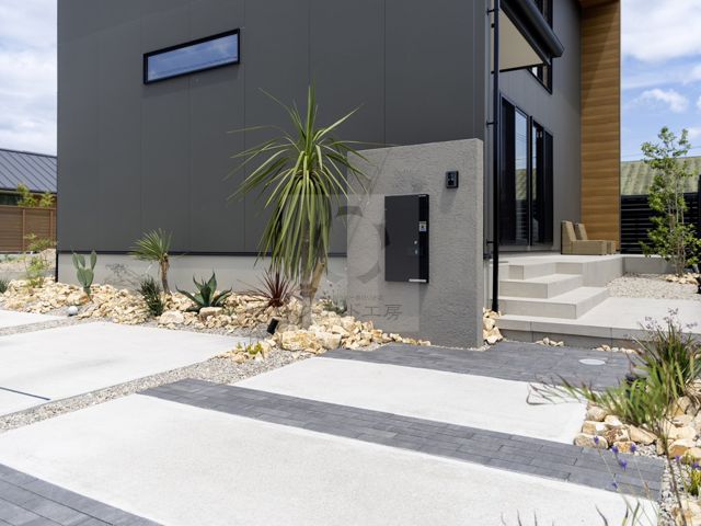 糸島市 新築外構工事 H様邸