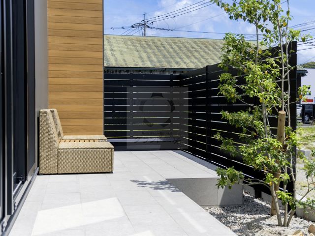 糸島市 新築外構工事 H様邸