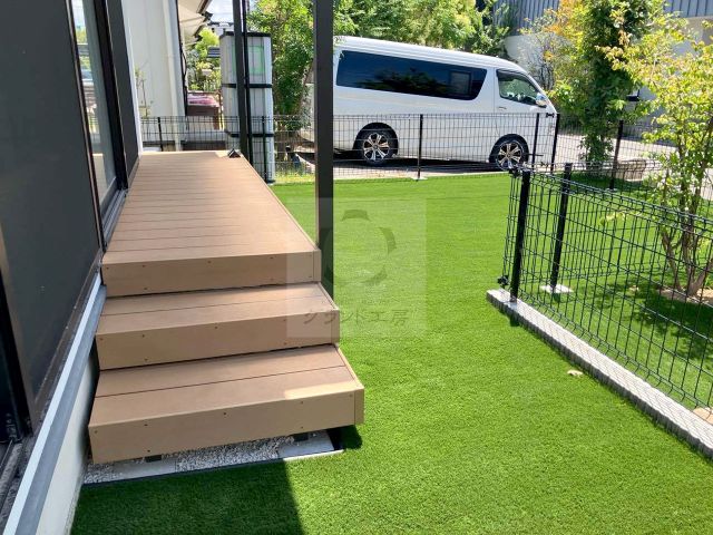 古賀市 ガーデン工事 K様邸