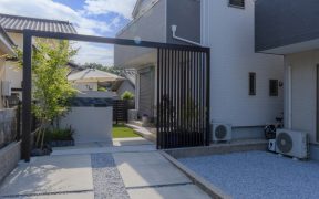 旗竿地の外構アイデア