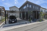 緑と調和するモダンガーデン