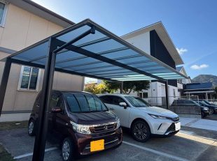 カーポート　ツートン スカイリード