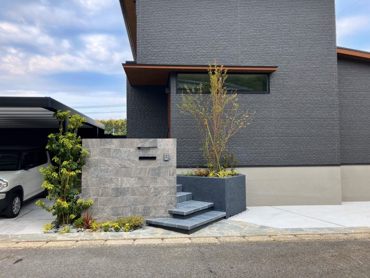 新築外構　住友林業