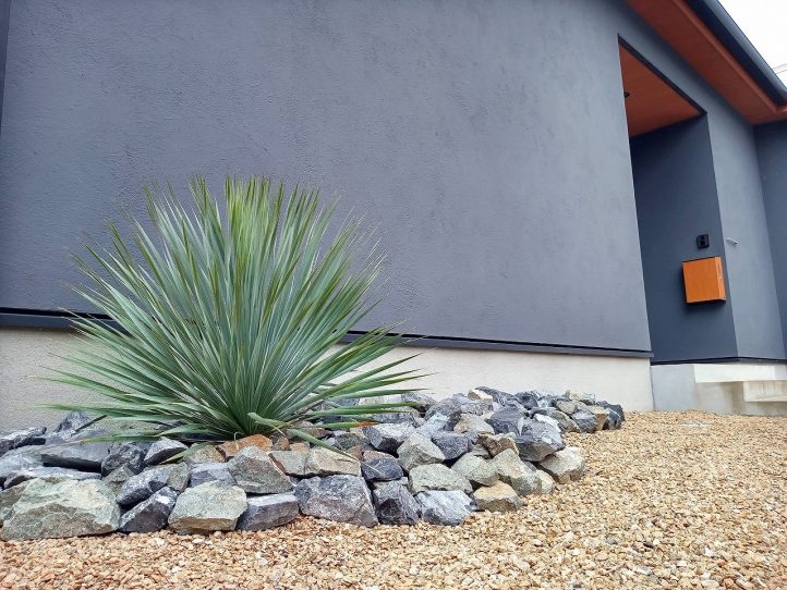 宗像市　ロックガーデン　　 お客様支給植木