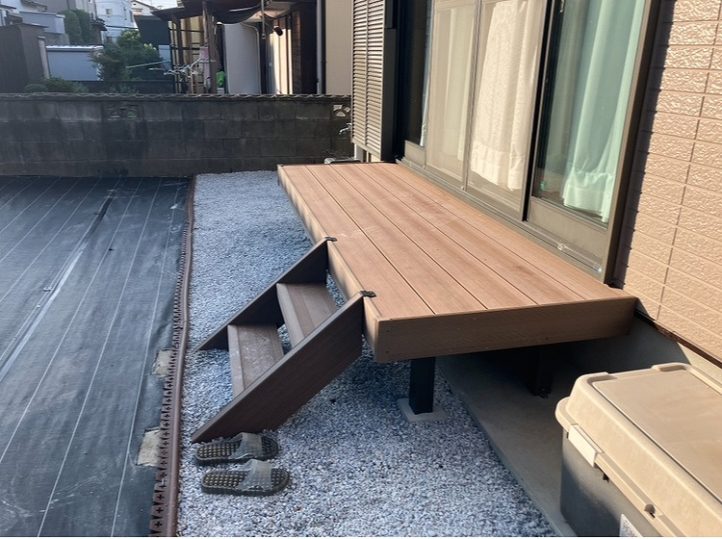 人工木デッキ