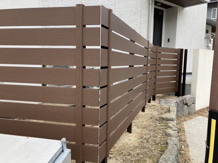 Eウッドスタイルフェンス極 ルイボス H1200㎜