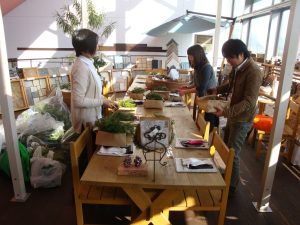 クリスマスリース教室