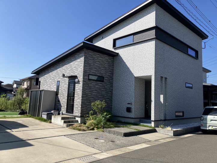 カーポート　筑前町　ブラックポリカ
