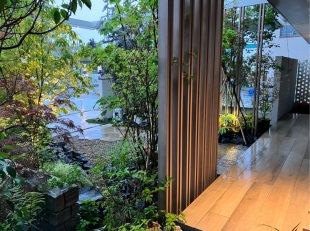 八幡店展示場　梅雨に向けての対策