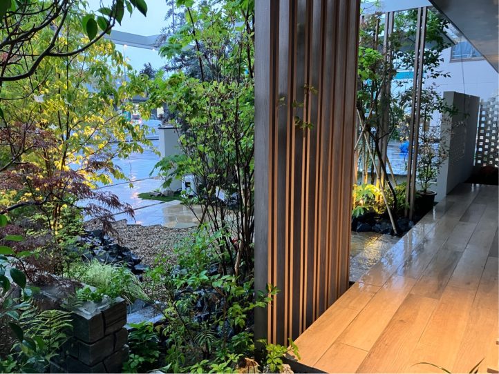 八幡店展示場 梅雨に向けての対策