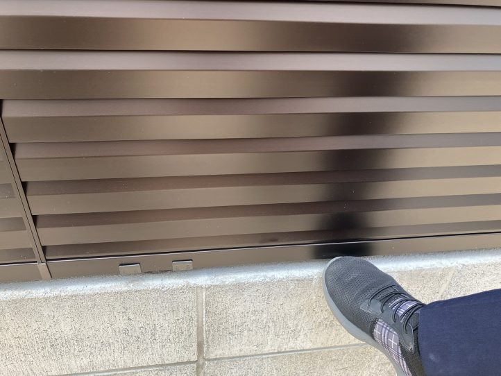 フェンスのすき間について