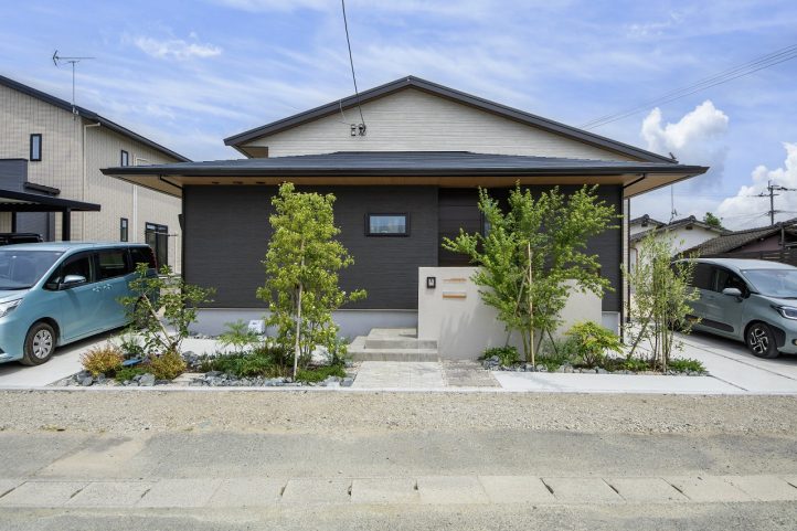 平屋の新築外構