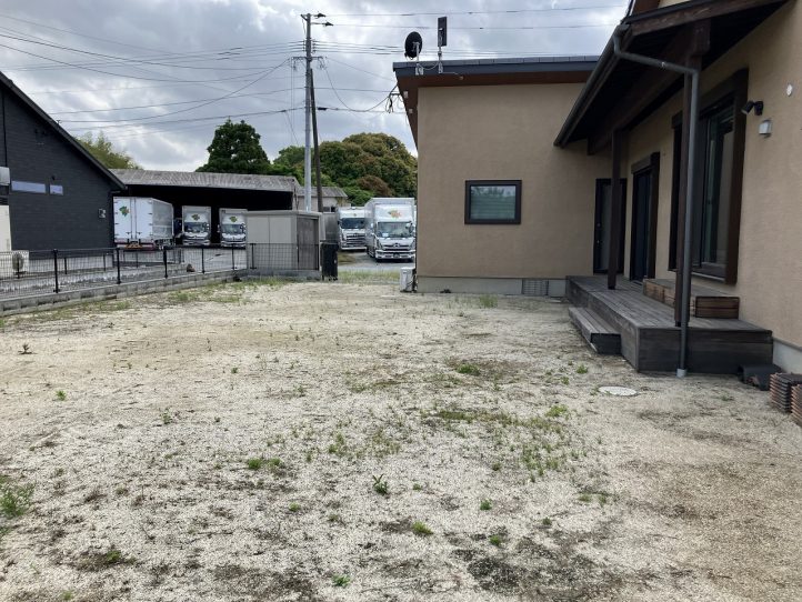 グランド工房　工事前写真　ガーデン