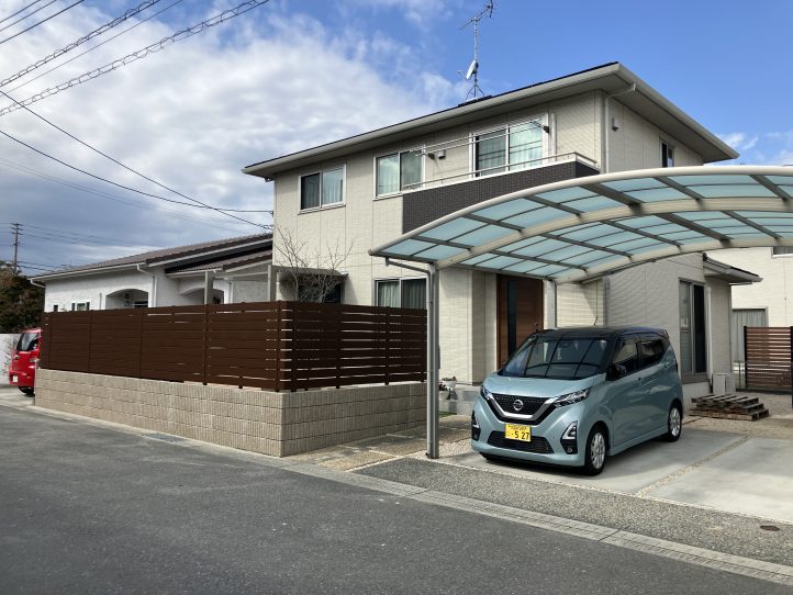 目隠しﾌｪﾝｽ間仕切りガーデン