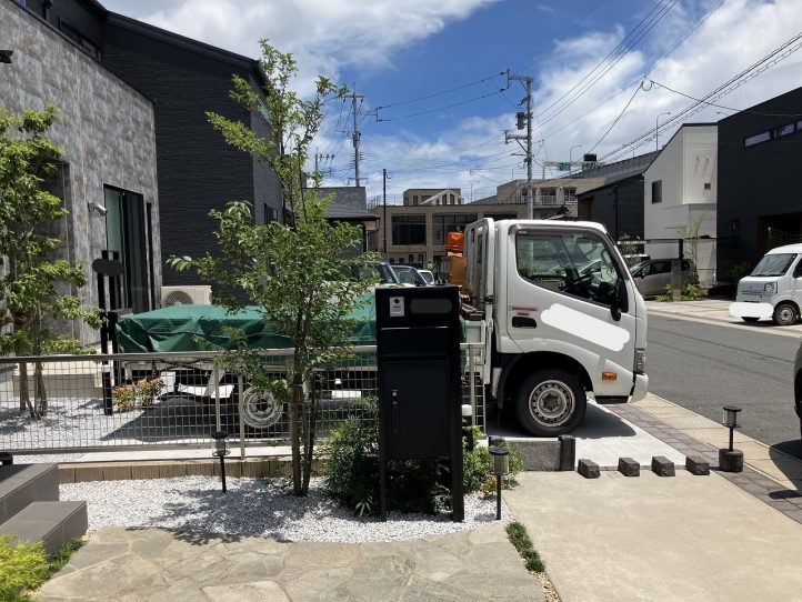 施工前　ガーデン