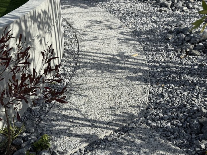 コンクリート洗い出し・植栽の影・アート・キャンバス