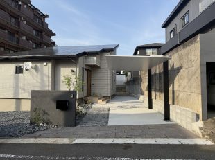 LIXIL・カーポートSC・一条工務店・シンプルモダン・新築外構