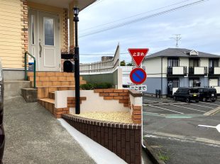 グランド工房　外構改修　かわいい　洋風　機能門柱　アンティーク　小倉店　レンガ　シャローネ