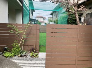 ガーデン　雑草対策　人工芝　目隠しフェンス　バッティング練習　バッティングネット　野球練習　野球ネット