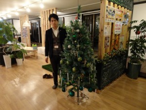 クリスマスツリー　グリーン　上田