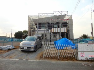 飯塚市　新築外構　施工前　BEFORE