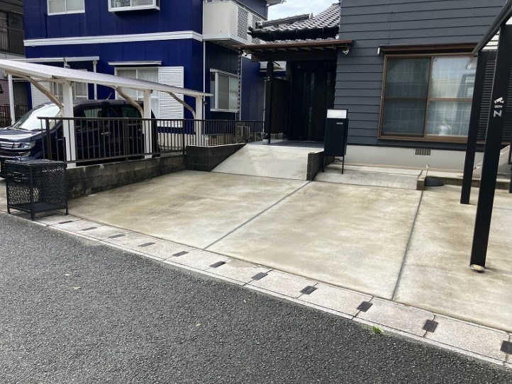 ｱﾌﾟﾛｰﾁ工事前