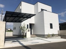 シンプルな新築外構