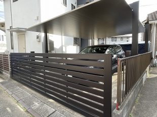 カーポートSC　LIXIL　2台用　シャイングレー