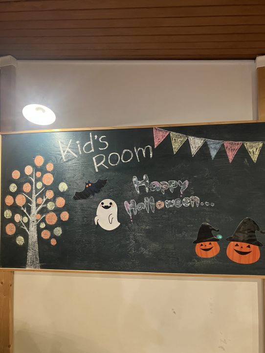 キッズコーナー、ハロウィン、エクステリア