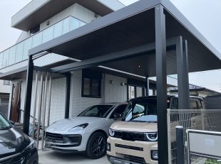 三協アルミ「クロススタイル」でモダン外構