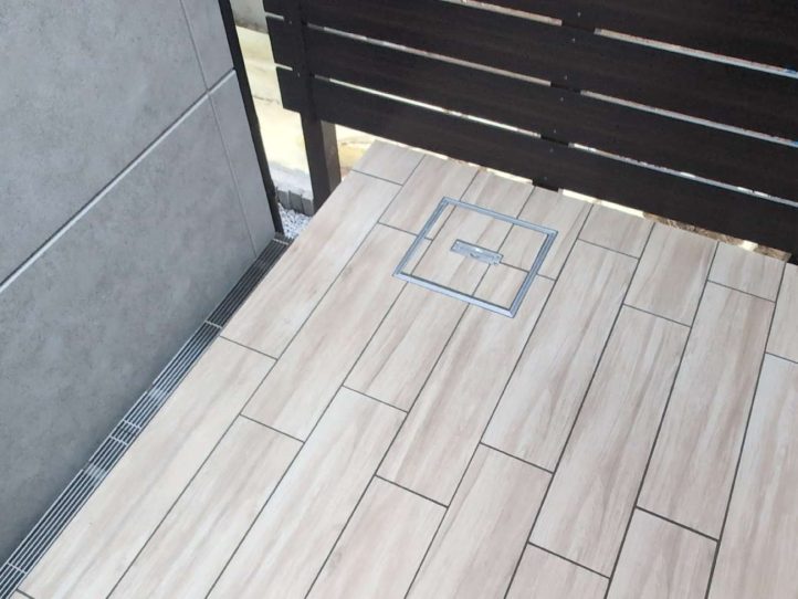 テラスエッジとフロアハッチ