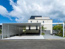 カーポートSC梁延長片側目隠しフェンス