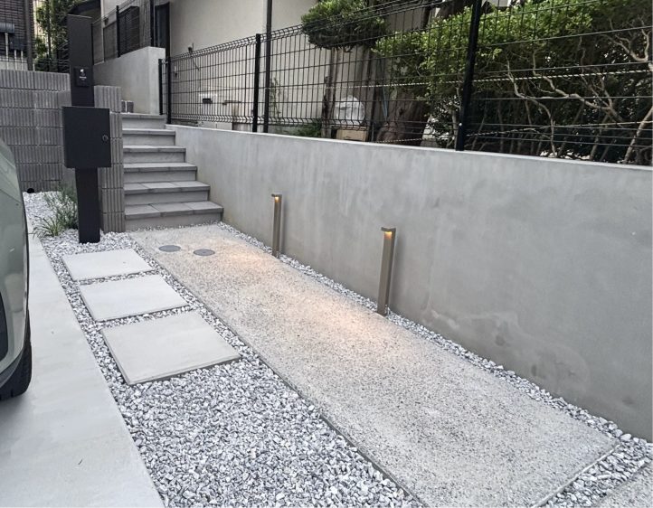 アプローチの写真です。