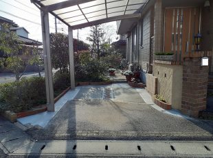 駐車場改修　リフォーム
