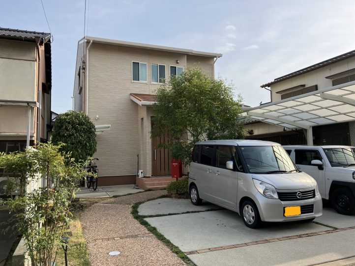 外構改修施工前