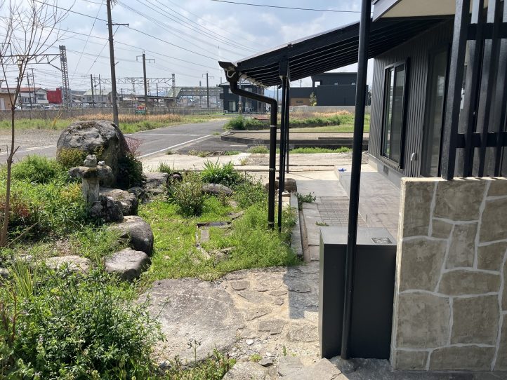 外構改修施工前