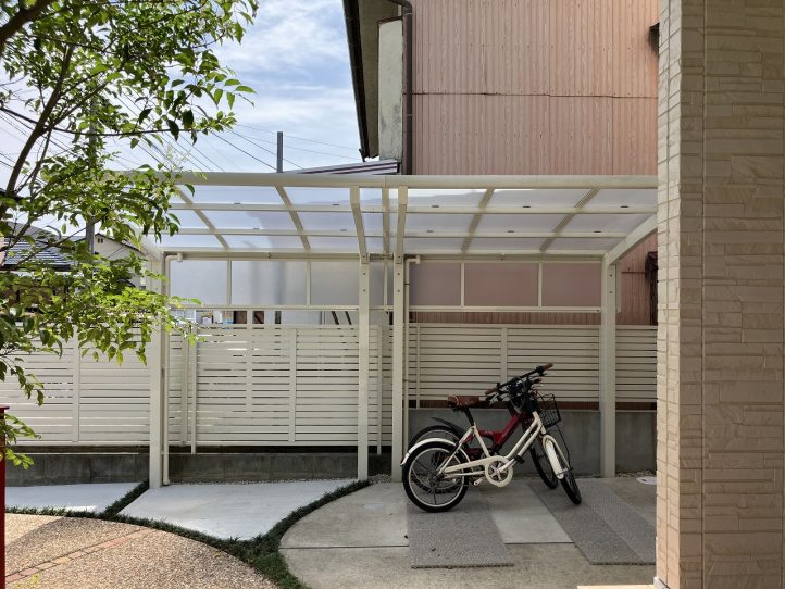 サイクルポート連棟