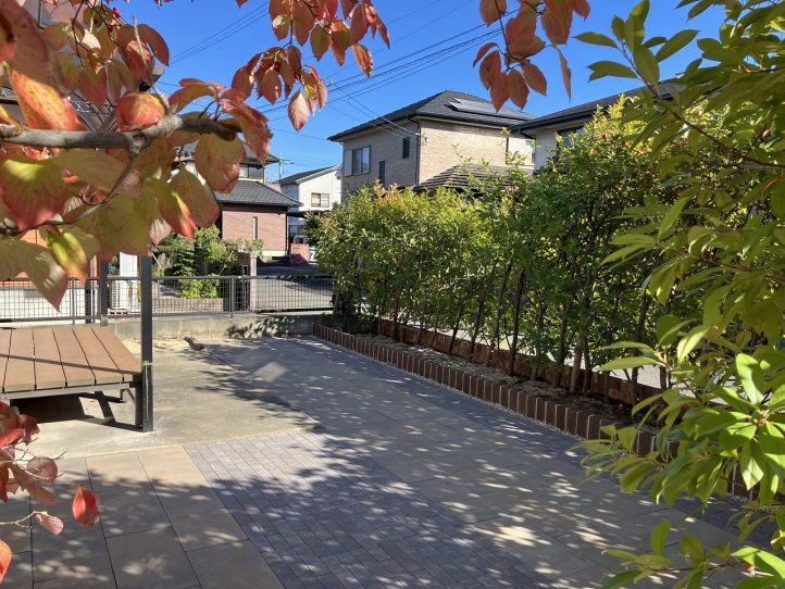 インターロッキング舗装で雑草対策