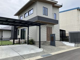 ドッグランとサイクルポートの外構工事