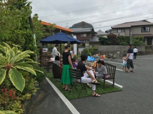 夏祭りイベント　ピザ釜体験会