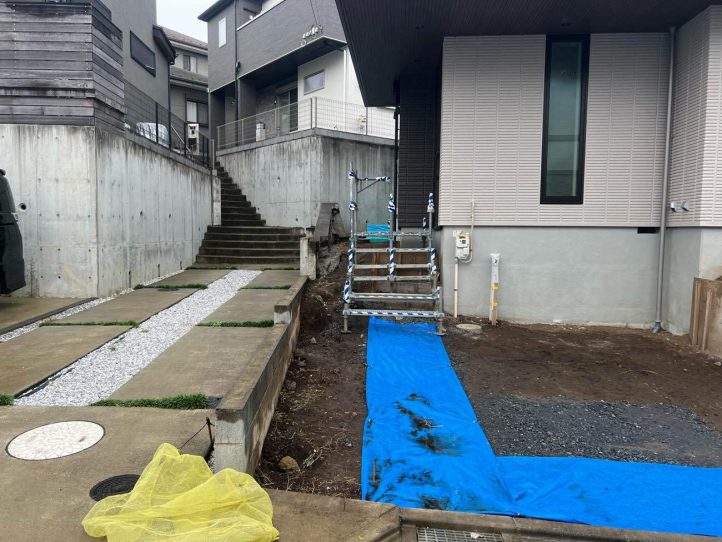 高低差がある新築
