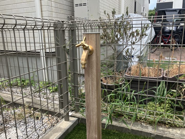 水栓は外構におけるワンポイント おろそかにはできません。