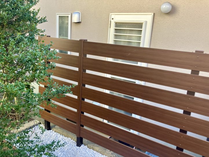 マイティウッドフェンス　DECOⅡ　マロン