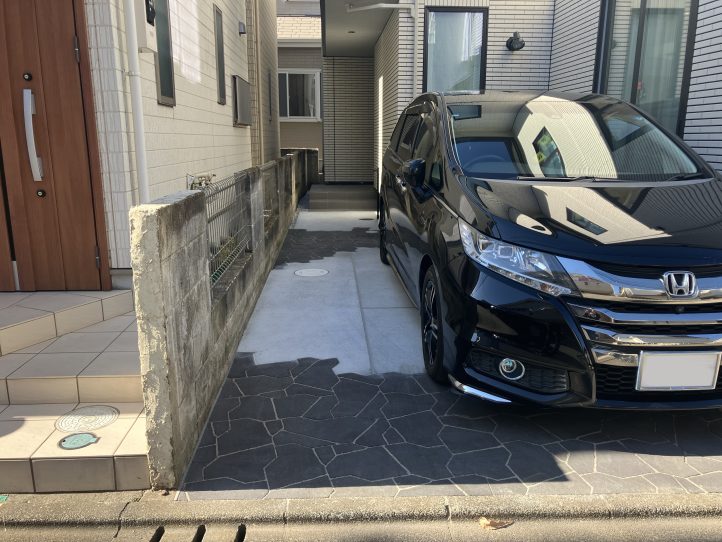 ランダムな印象を意図的に作れるインターロッキング